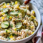 Dill Pickle Pasta Salad