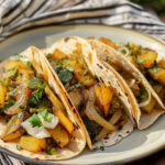 Potato Green Chile Tacos