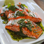 Chimichurri Salmon