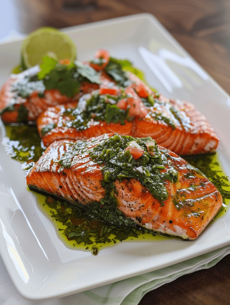 Chimichurri Salmon