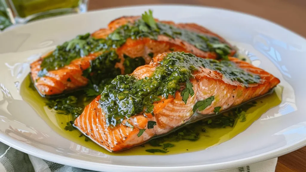 Chimichurri Salmon