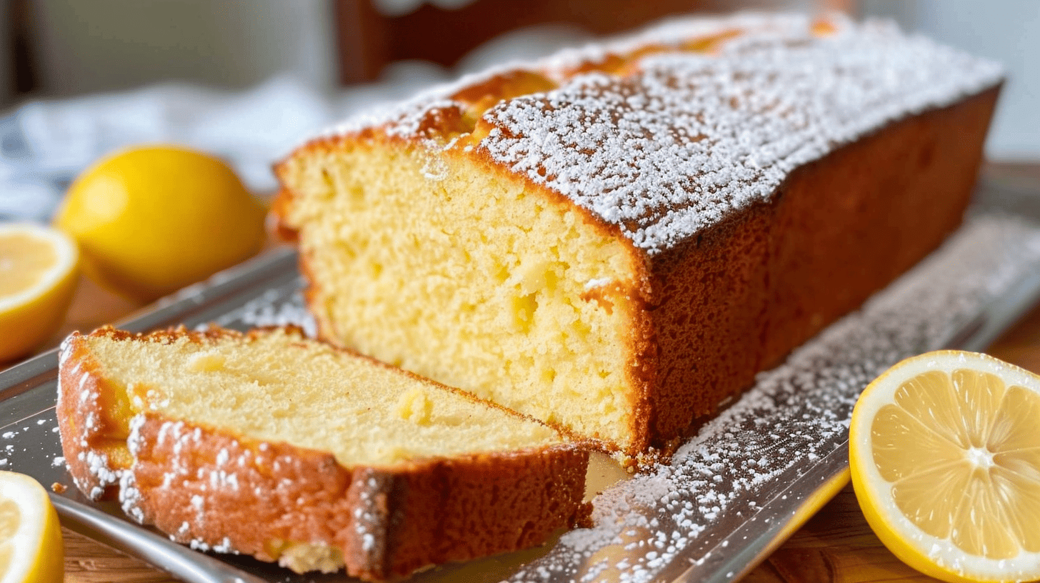 Lemon Ricotta Pound Cake