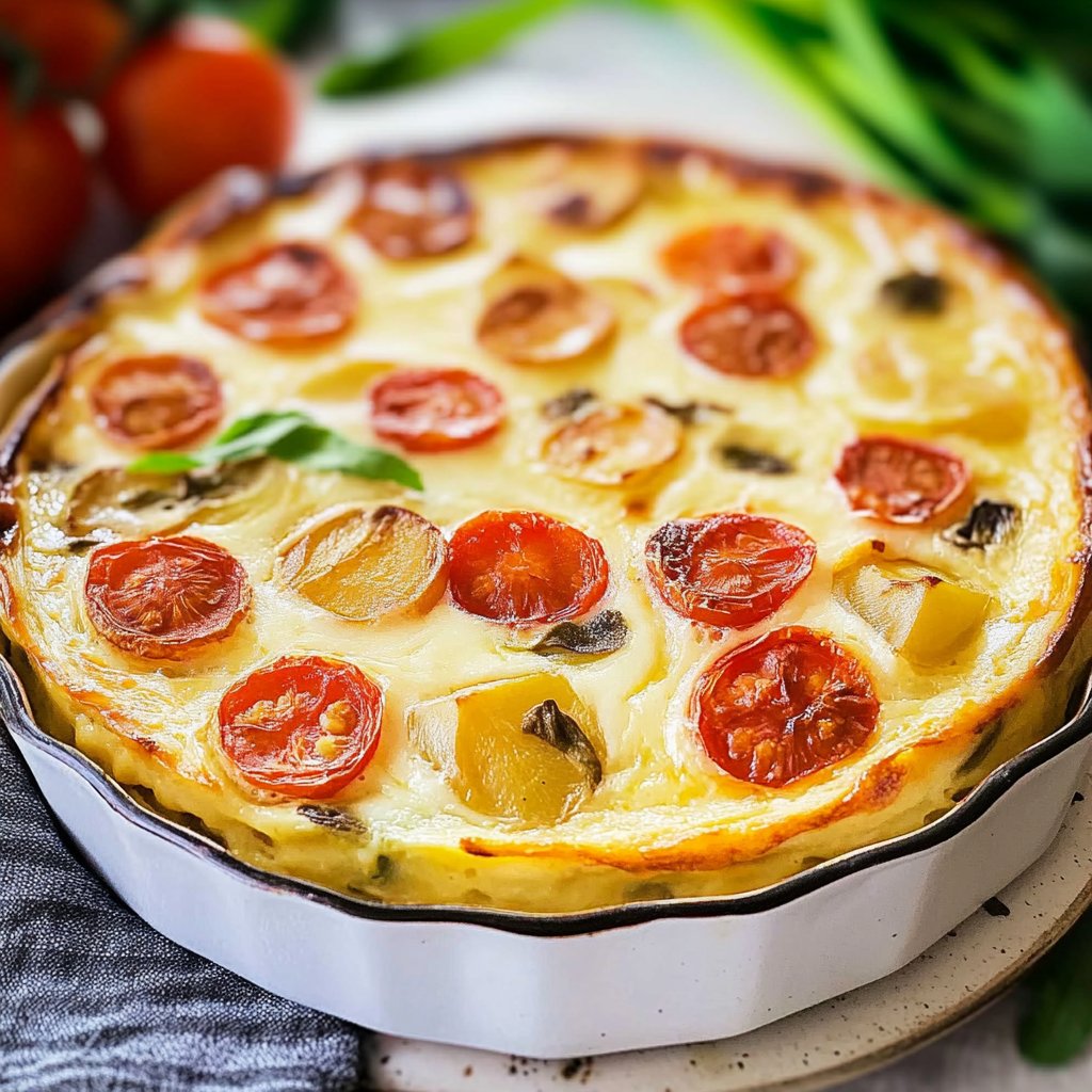 Leckeres Bärlauch-Quiche selber machen Rezept - Titelbild