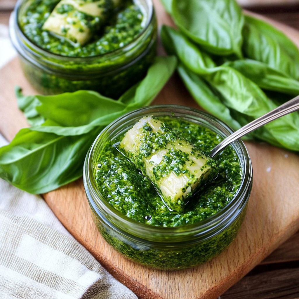 Leckeres Bärlauchpesto Rezept - Titelbild