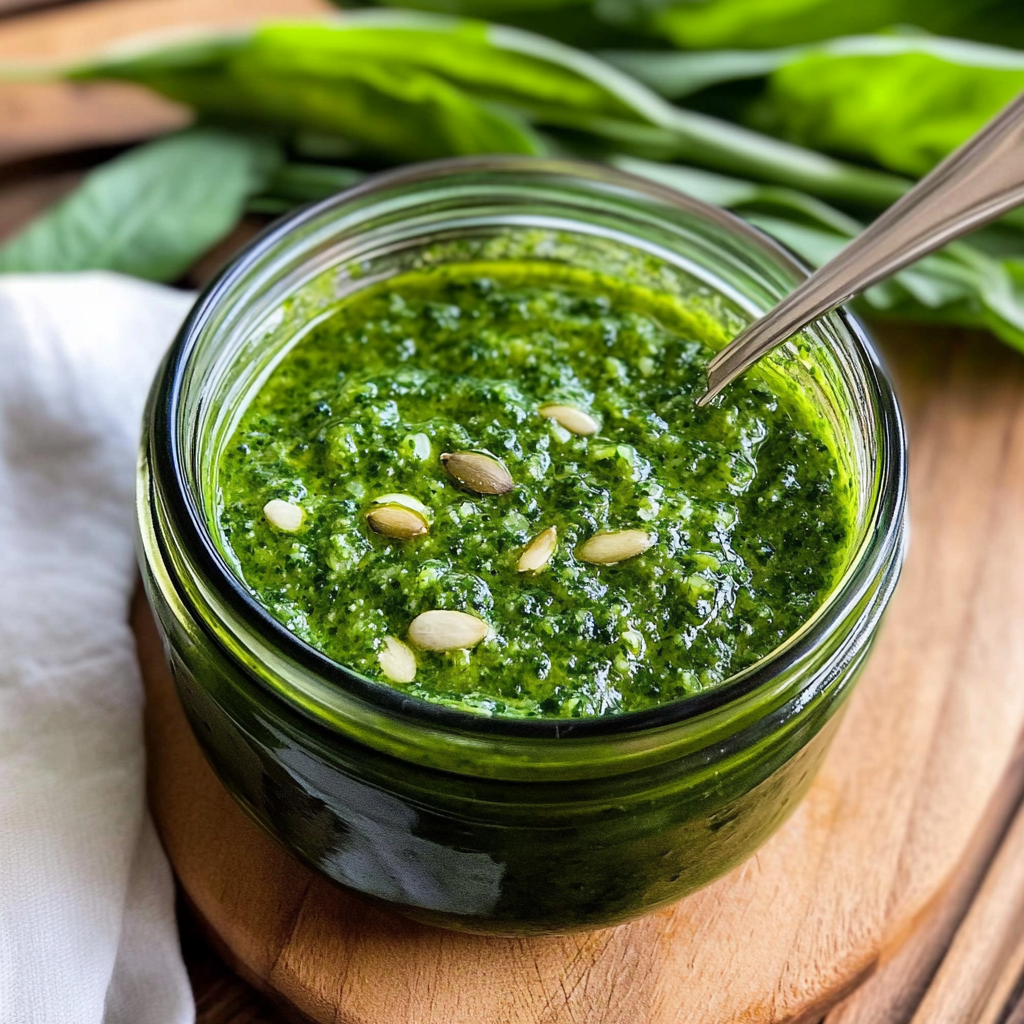 Leckeres Bärlauchpesto Rezept - Schritt für Schritt Zubereitung