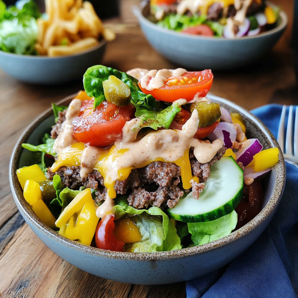 Leckeres Big Mac Salat Rezept - Titelbild