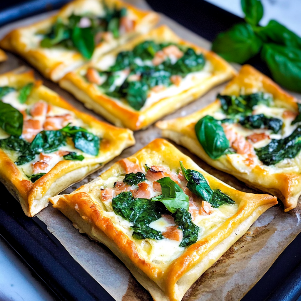 Leckeres Blätterteig mit Lachs Rezept - Schritt für Schritt Zubereitung
