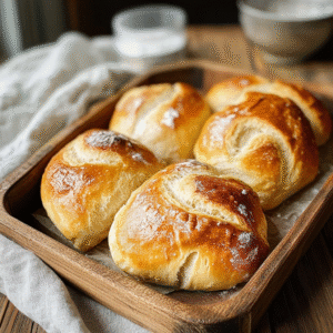Leckeres Brötchen selber backen Rezept - Titelbild