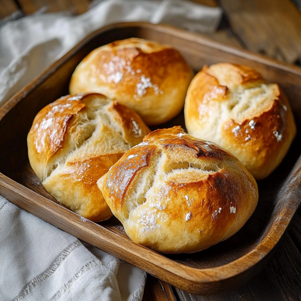 Leckeres Brötchen selber backen Rezept - Schritt für Schritt Zubereitung