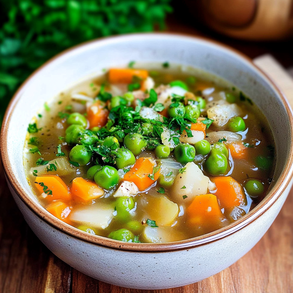 Leckeres Gemüsesuppe mit TK-Gemüse Rezept - Titelbild
