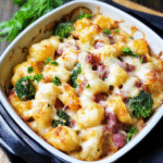 Leckeres Gnocchi Brokkoli Auflauf ganz Rezept - Titelbild