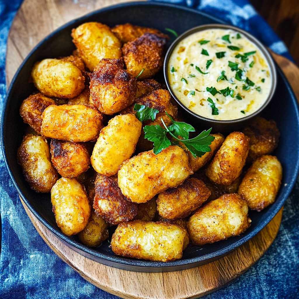 Leckeres Gnocchi aus der Heißluftfritteuse Rezept - Titelbild