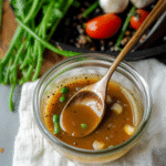 Leckeres Honig Senf Dressing einfach Rezept - Titelbild