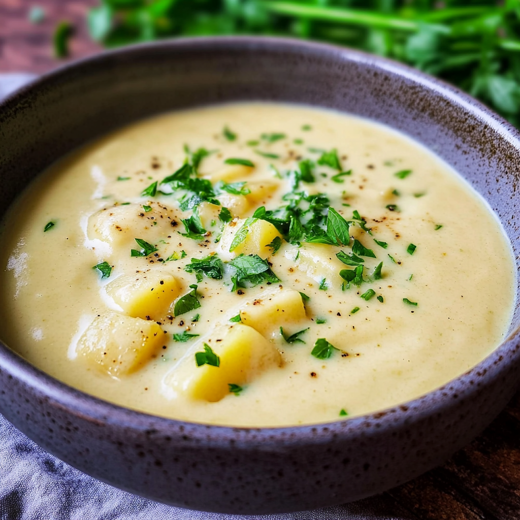 Leckeres Kartoffelcremesuppe Rezept - Schritt für Schritt Zubereitung