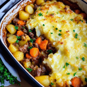 Leckeres Kartoffelpüree-Auflauf Rezept - Titelbild