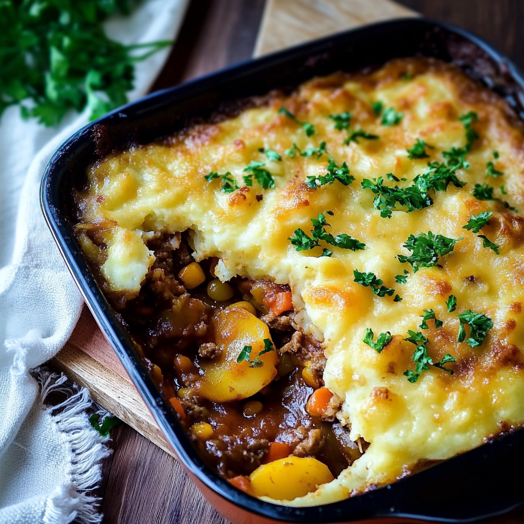 Leckeres Kartoffelpüree-Auflauf Rezept - Schritt für Schritt Zubereitung