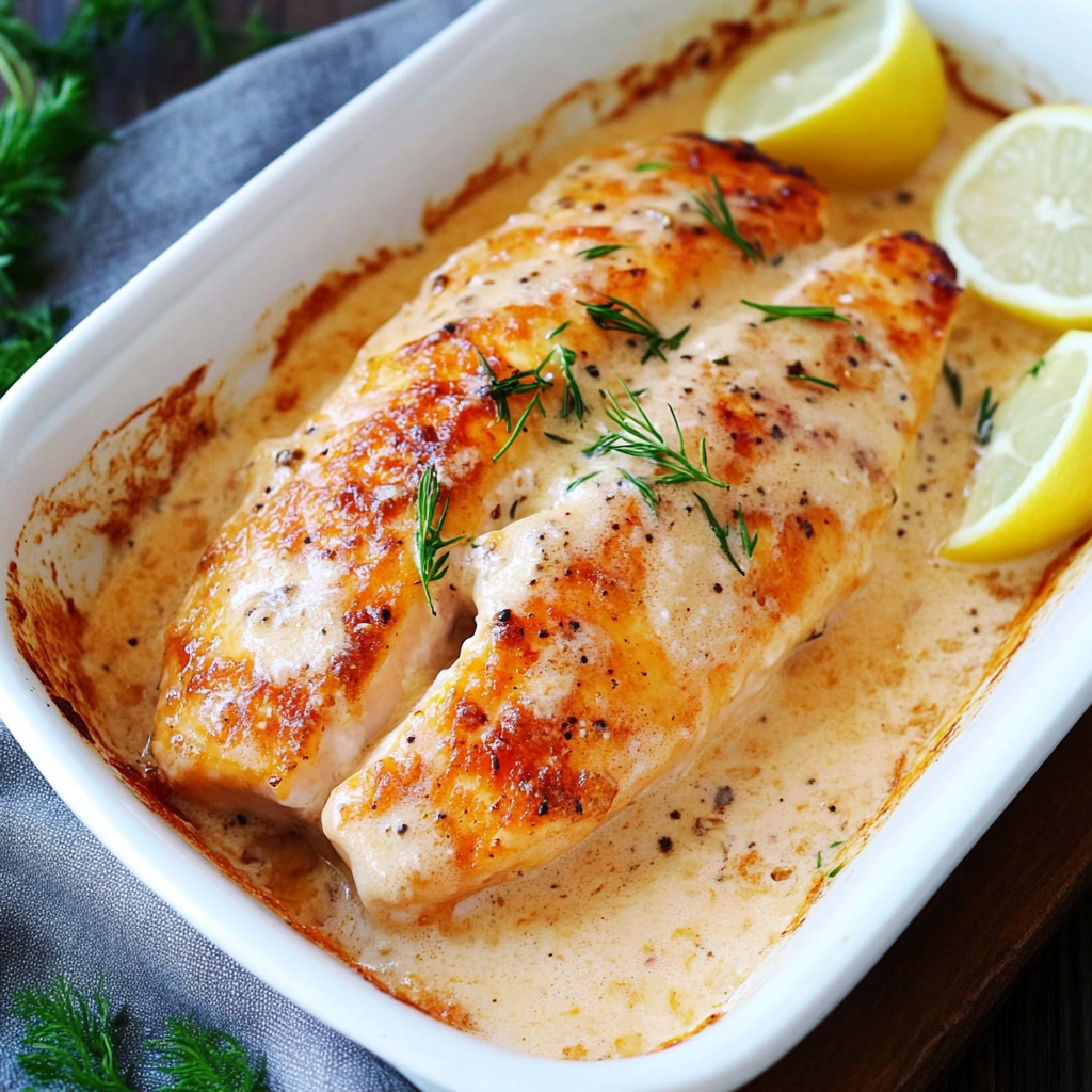 Leckeres Lachs Sahne Gratin zum Verlieben Rezept - Titelbild