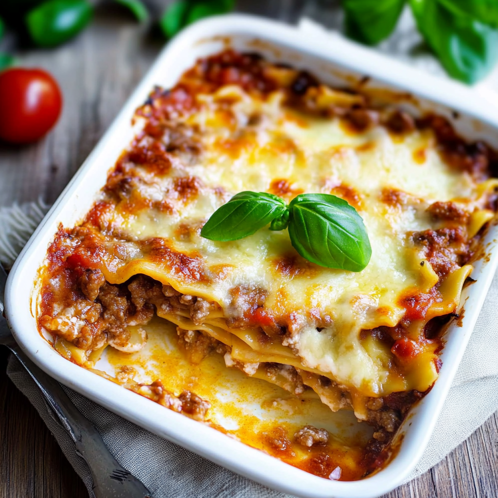 Leckeres Lasagne Rezept - Titelbild