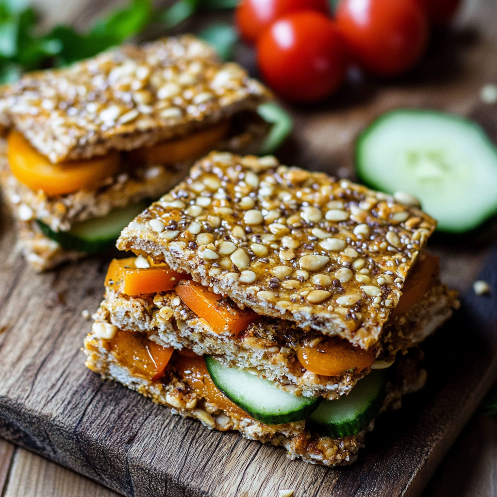 Leckeres Low Carb Knäckebrot Rezept - Schritt für Schritt Zubereitung