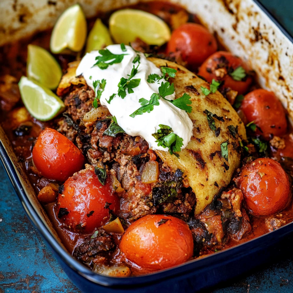 Leckeres Mexikanischer Hackbraten Rezept - Schritt für Schritt Zubereitung
