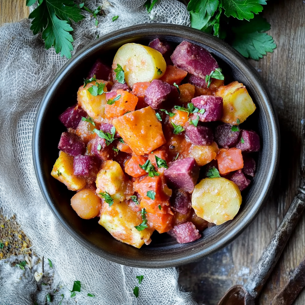 Leckeres Möhreneintopf, einfach und klassisch Rezept - Titelbild