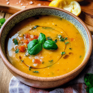Leckeres Türkische Linsensuppe Rezept - Titelbild