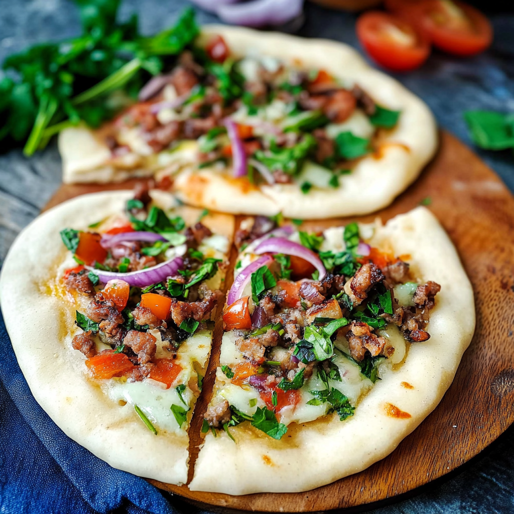 Leckeres Türkische Pizza Rezept - Titelbild