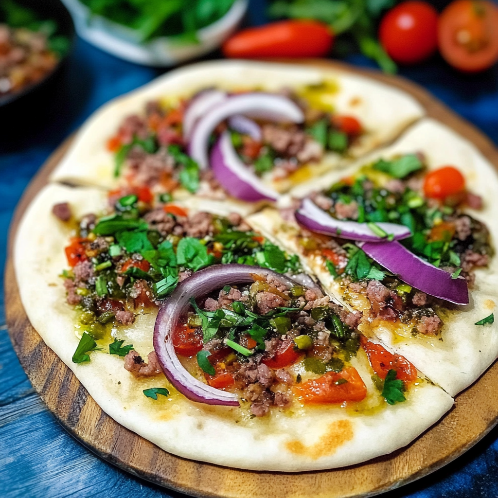 Leckeres Türkische Pizza Rezept - Schritt für Schritt Zubereitung