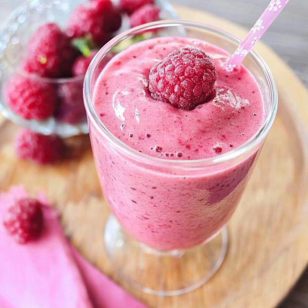 Leckeres Cremiger Himbeer-Smoothie Rezept - Schritt für Schritt Zubereitung