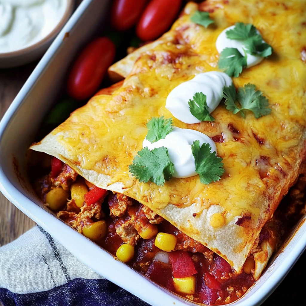 Leckeres Enchiladas Rezept - Titelbild