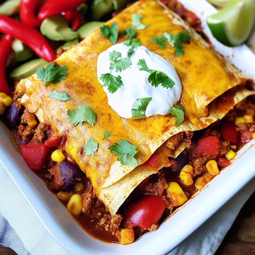 Leckeres Enchiladas Rezept - Schritt für Schritt Zubereitung