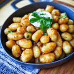 Leckeres Gnocchi aus der Heißluftfritteuse Rezept - Titelbild