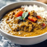 Leckeres Afrikanischer Hühner-Erdnuss-Eintopf Rezept - Titelbild