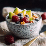 Leckeres Chia-Kokos-Pudding für 4 Portionen Rezept - Titelbild