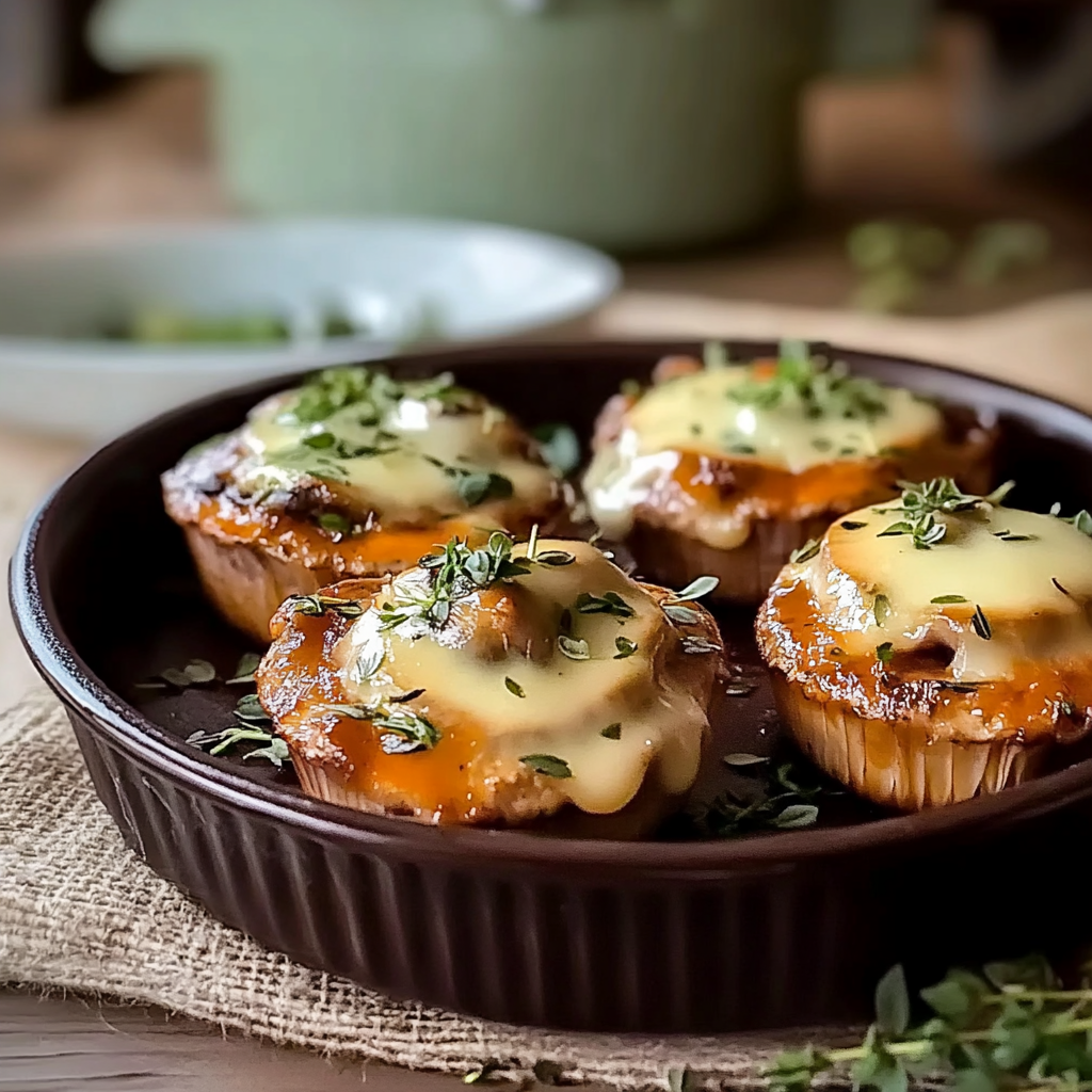 Leckeres Gefüllte Champignons Rezept - Titelbild