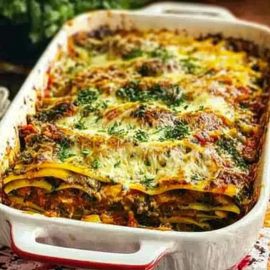 Leckeres Gemüselasagne Rezept - Schritt für Schritt Zubereitung