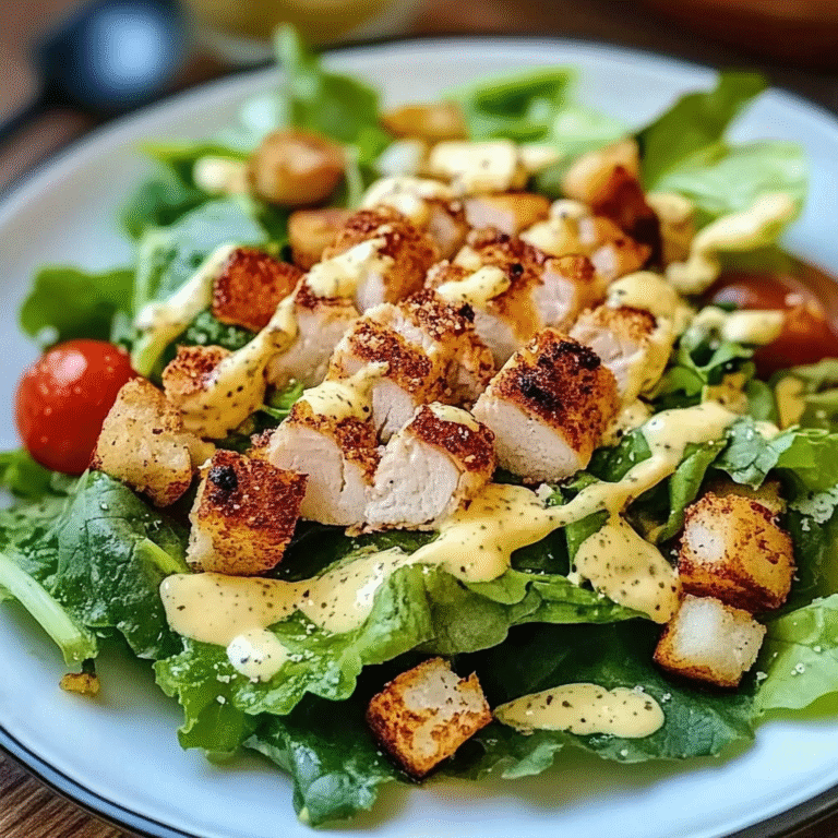 Leckeres Gesunder Caesar Salad mit gerösteten Kichererbsen Rezept - Titelbild