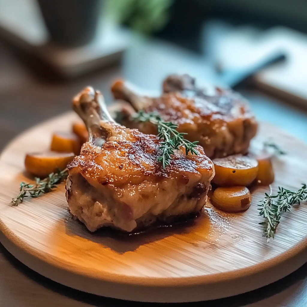 Leckeres Hähnchenschenkel mit Rosmarin Rezept - Schritt für Schritt Zubereitung