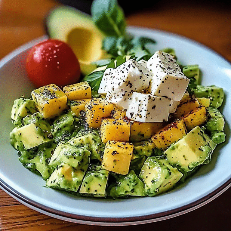 Leckeres Keto Avocado Eiersalat Rezept - Titelbild