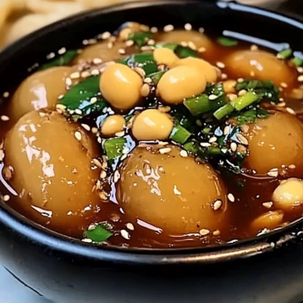 Leckeres Koreanische marinierte Eier Rezept - Titelbild