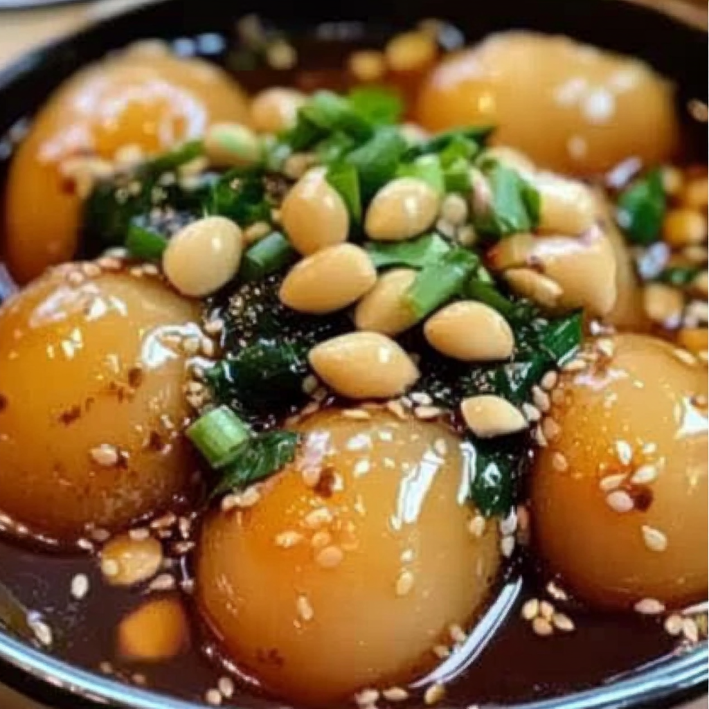 Leckeres Koreanische marinierte Eier Rezept - Schritt für Schritt Zubereitung