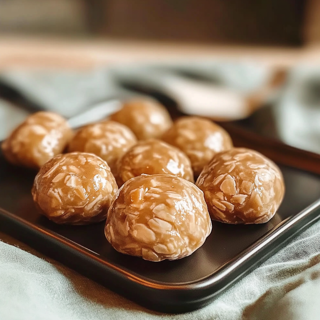 Leckeres Mandel-Snackballs für 5 Zutaten Rezept - Schritt für Schritt Zubereitung