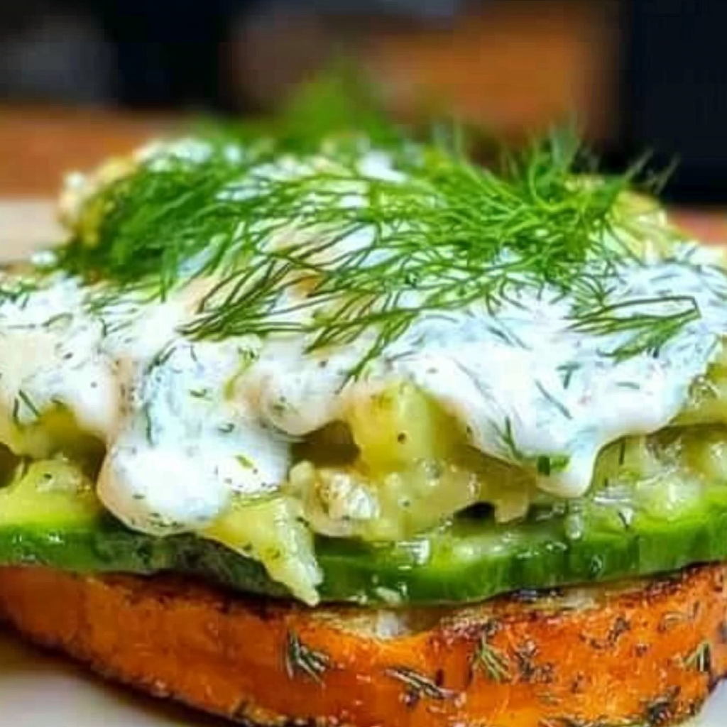 Leckeres Räucherlachs-Avocado-Toast mit Crème fraîche und Dill Rezept - Titelbild