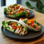 Leckeres Salat-Wraps Rezept - Titelbild