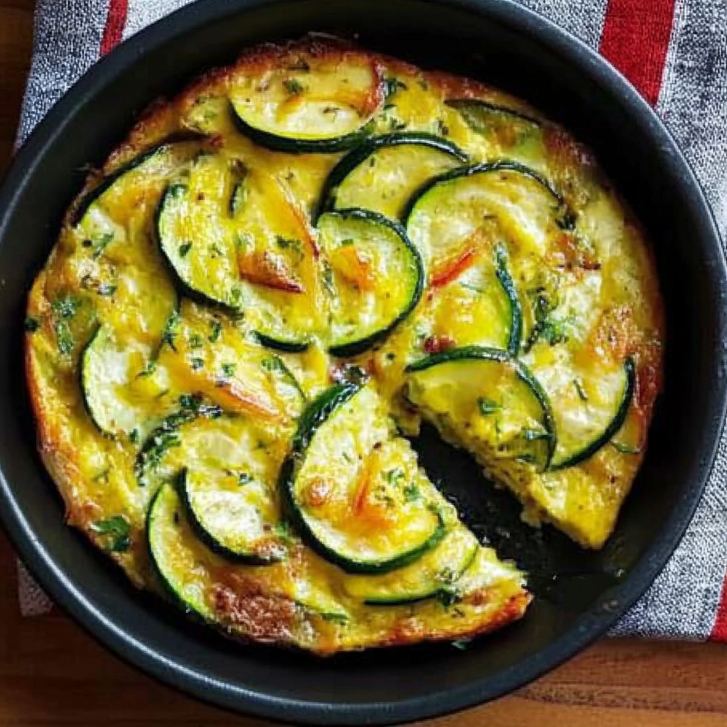 Leckeres Vegetarischer Kartoffelauflauf mit Zucchini, Karotten und Zwiebeln Rezept - Titelbild