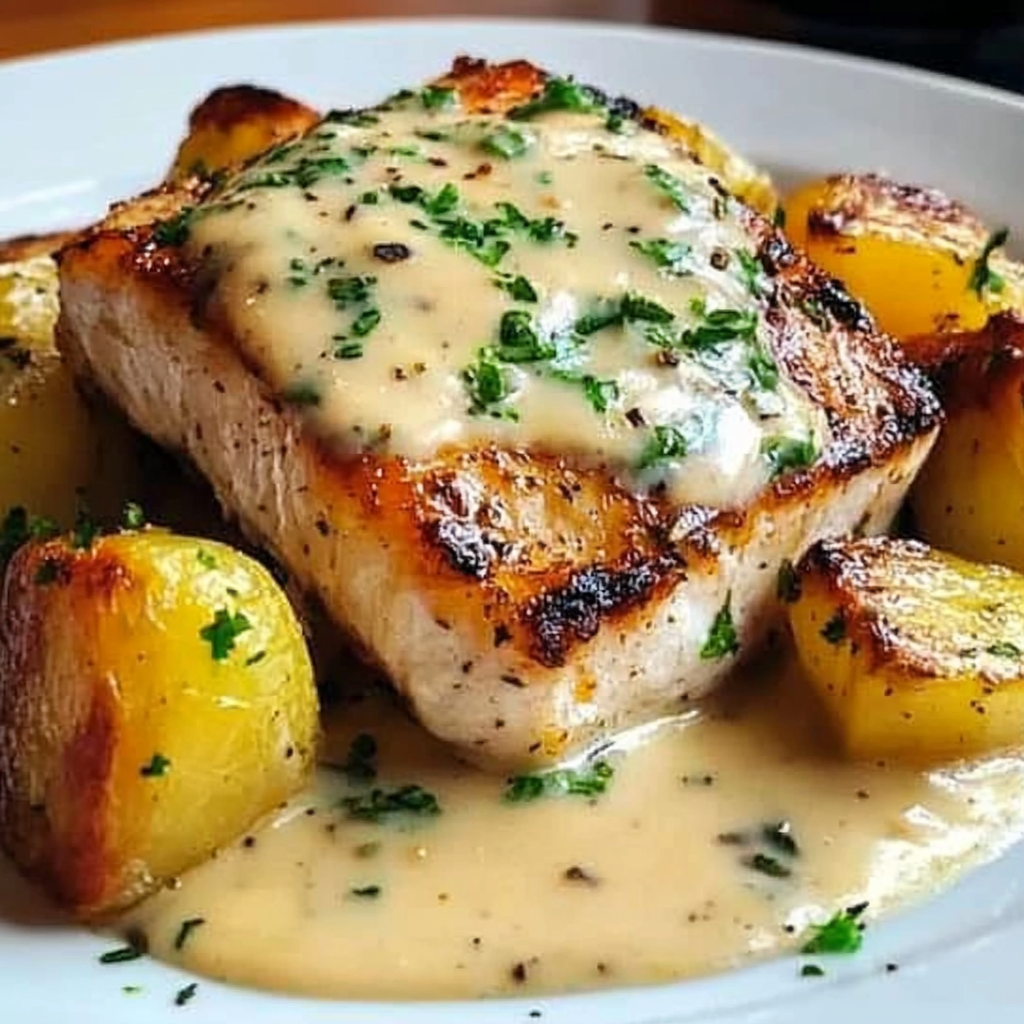 Leckeres Zitronenbutterlachs mit knusprigen Kartoffeln und Brokkoli Rezept - Schritt für Schritt Zubereitung