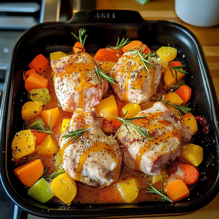 Köstliches Mittagessen mit Hähnchen – Einfach & Aromatisch