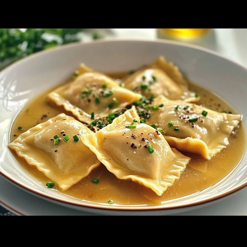 Recipe preparation for Maultaschen