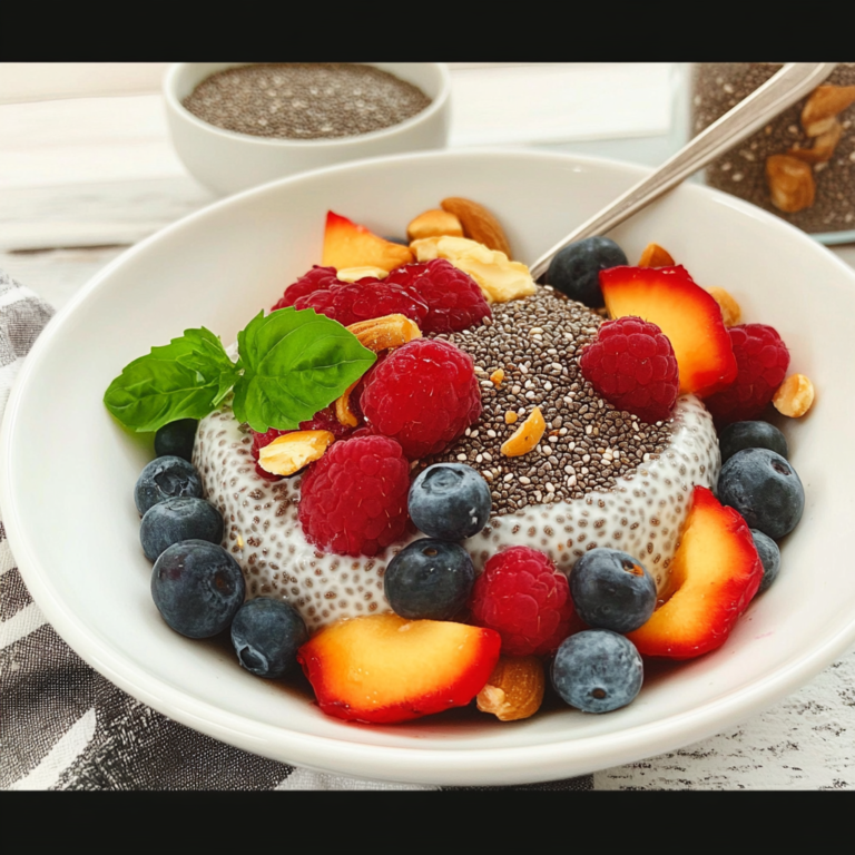 Himmlisches Chia Pudding Frühstück für einen perfekten Start