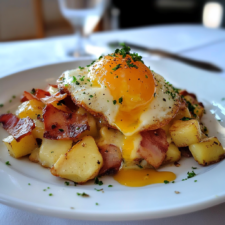 Bratkartoffeln mit Ei